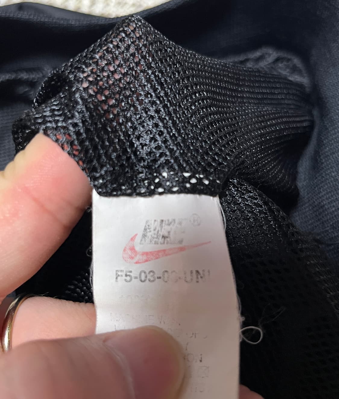 레어 공용 나이키 나일론 웜업 티셔츠 XL 상품이미지6