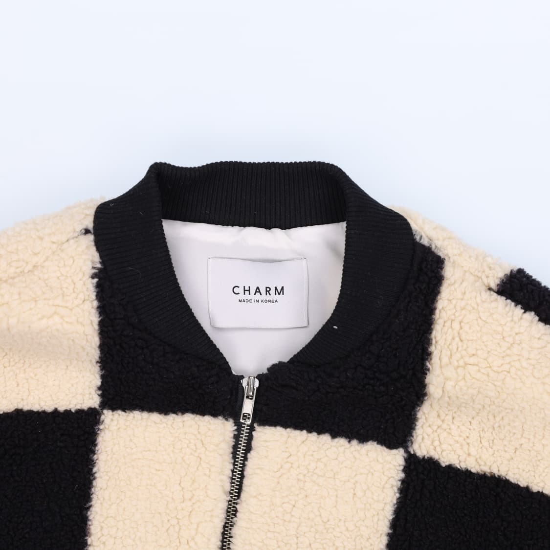 [55-66정도] 참스 여성 체크 플리스 자켓 0119H1 상품이미지3