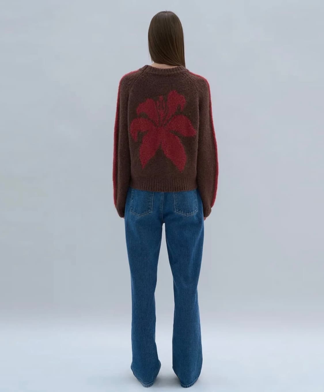 파르티멘토 우먼 부클 니트 브라운 상품이미지3