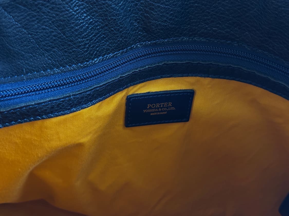 [OS] 요시다 포터 레더 투웨이 숄더백 상품이미지7