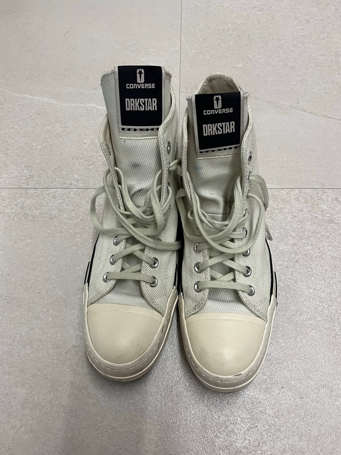 컨버스 x 다크쉐도우 다크스타 척 70 하이 릴리 화이트 상품이미지2