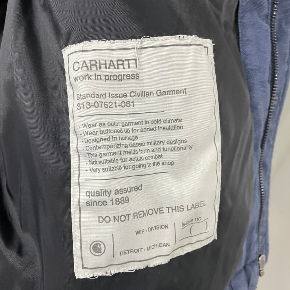 칼하트 패딩 자켓 M 상품이미지6