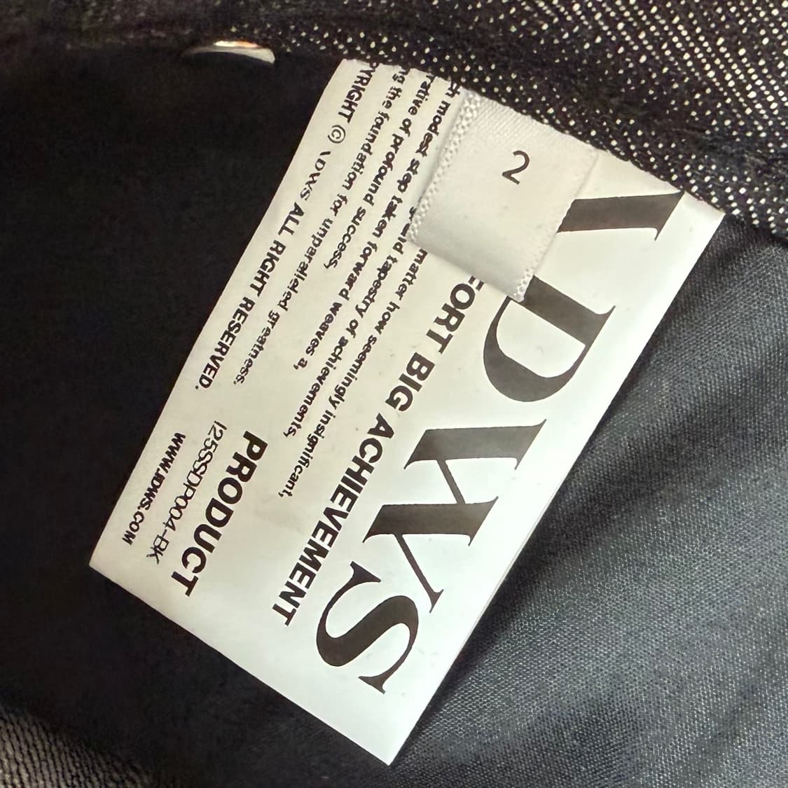 (새상품) IDWS 아돈워너셀 오로라 데님 벌룬 팬츠 상품이미지10