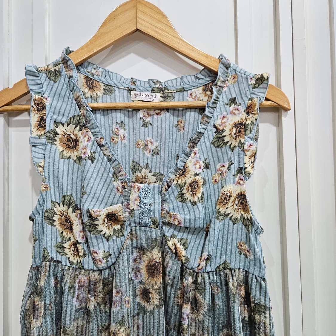 엑시즈팜 (axes femme) 플라워 원피스 상품이미지2