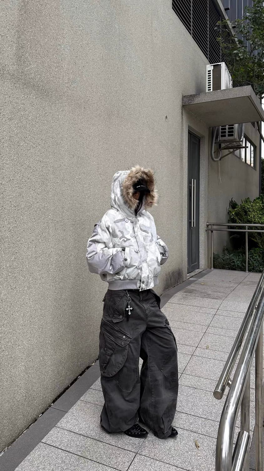 Wolfstar Camo Fur Bomber 상품이미지2