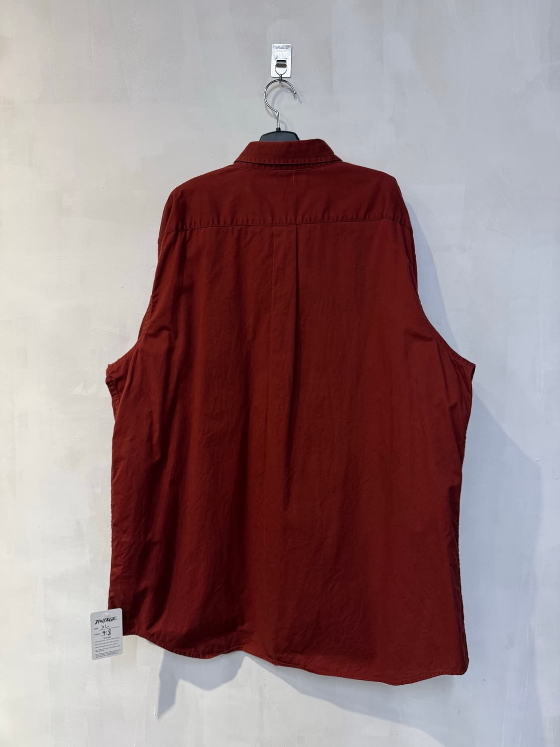 칼하트 오렌지레드 긴팔셔츠 상품이미지4