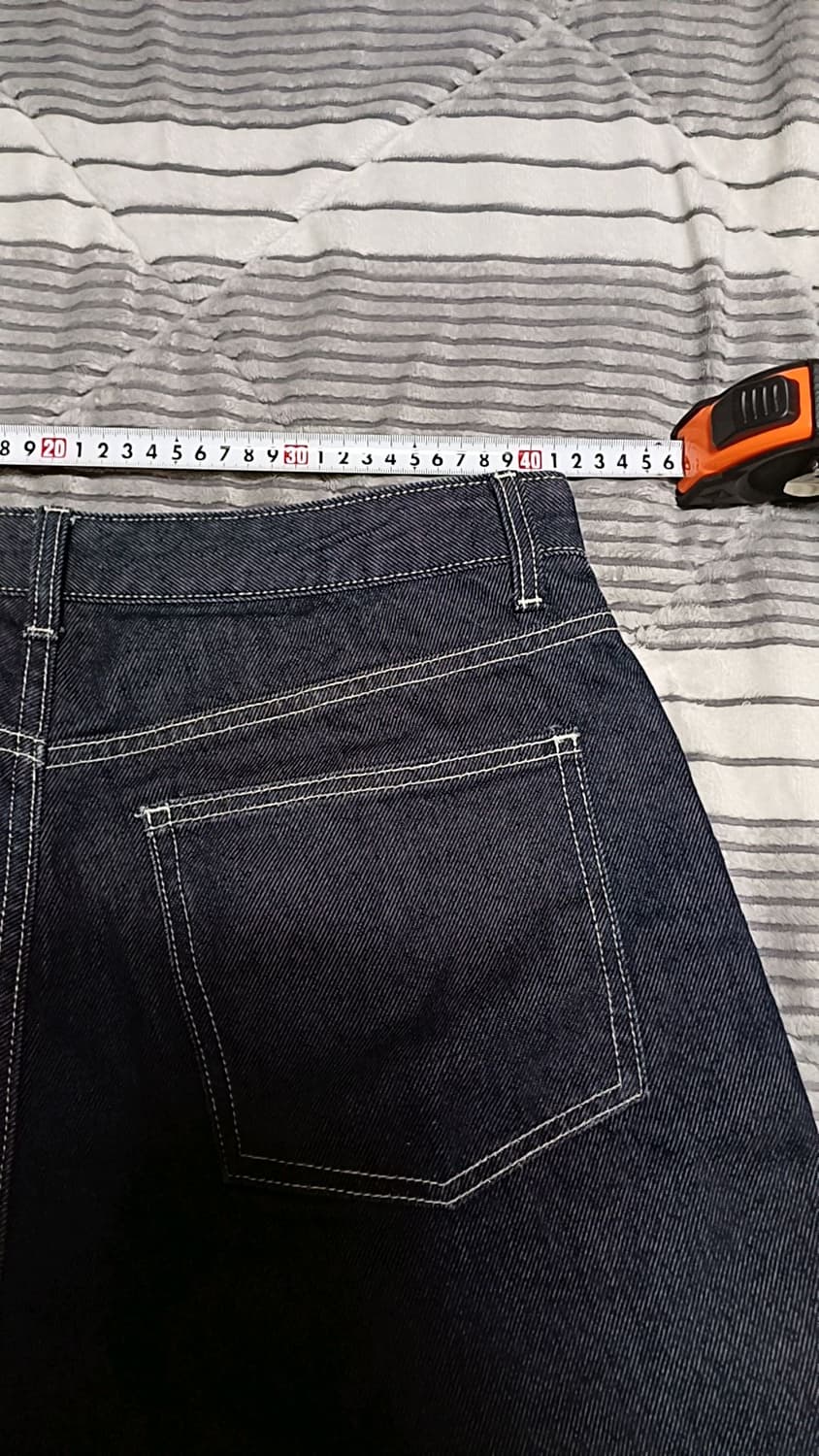 스파오 와이드청바지 32인치 기장105 상품이미지6