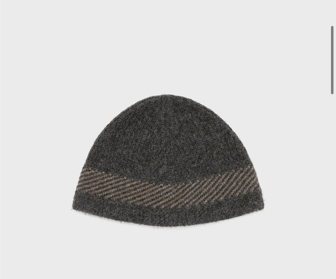 카키스 mod knit 차콜 비니 상품이미지1