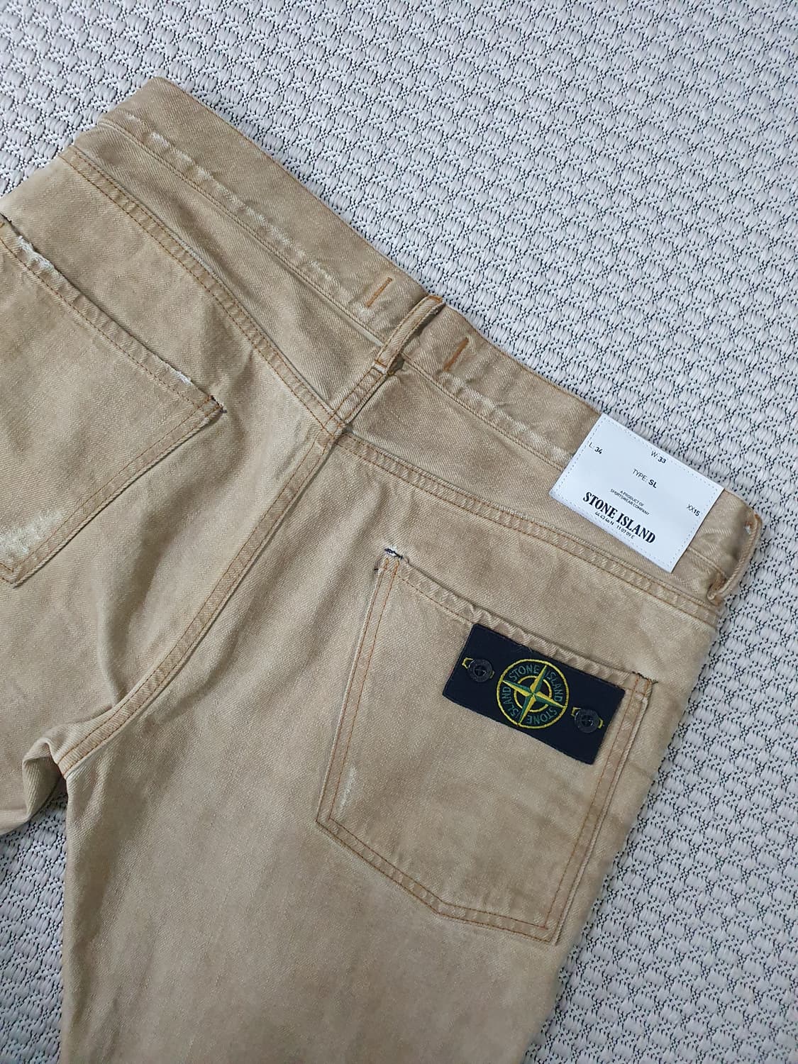 2012 스톤 아일랜드 디스트레스드 더스트 진 상품이미지1