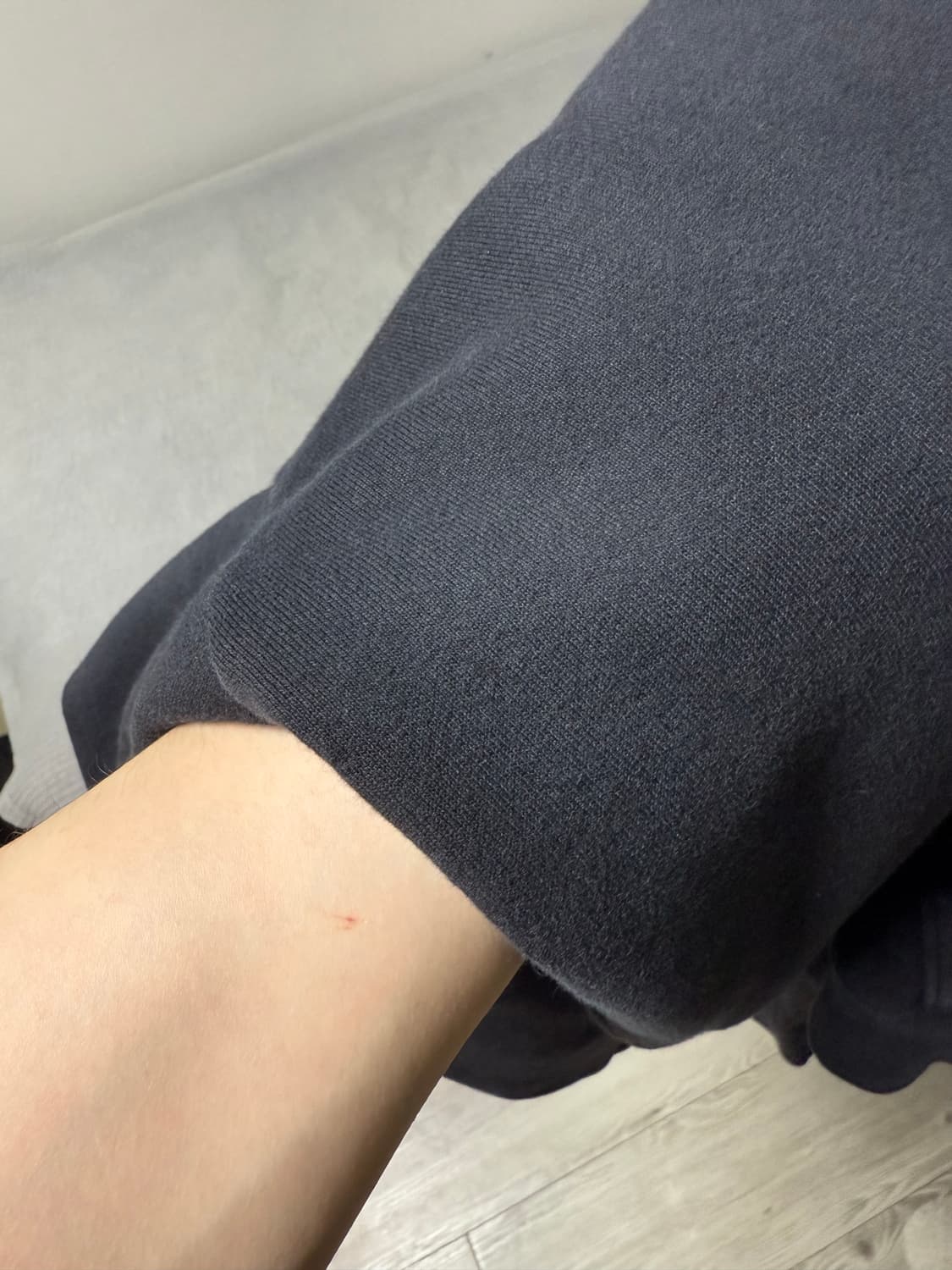 스투시 아워레가시 음양 피그먼트 다이드 후드 블랙 XL 상품이미지3