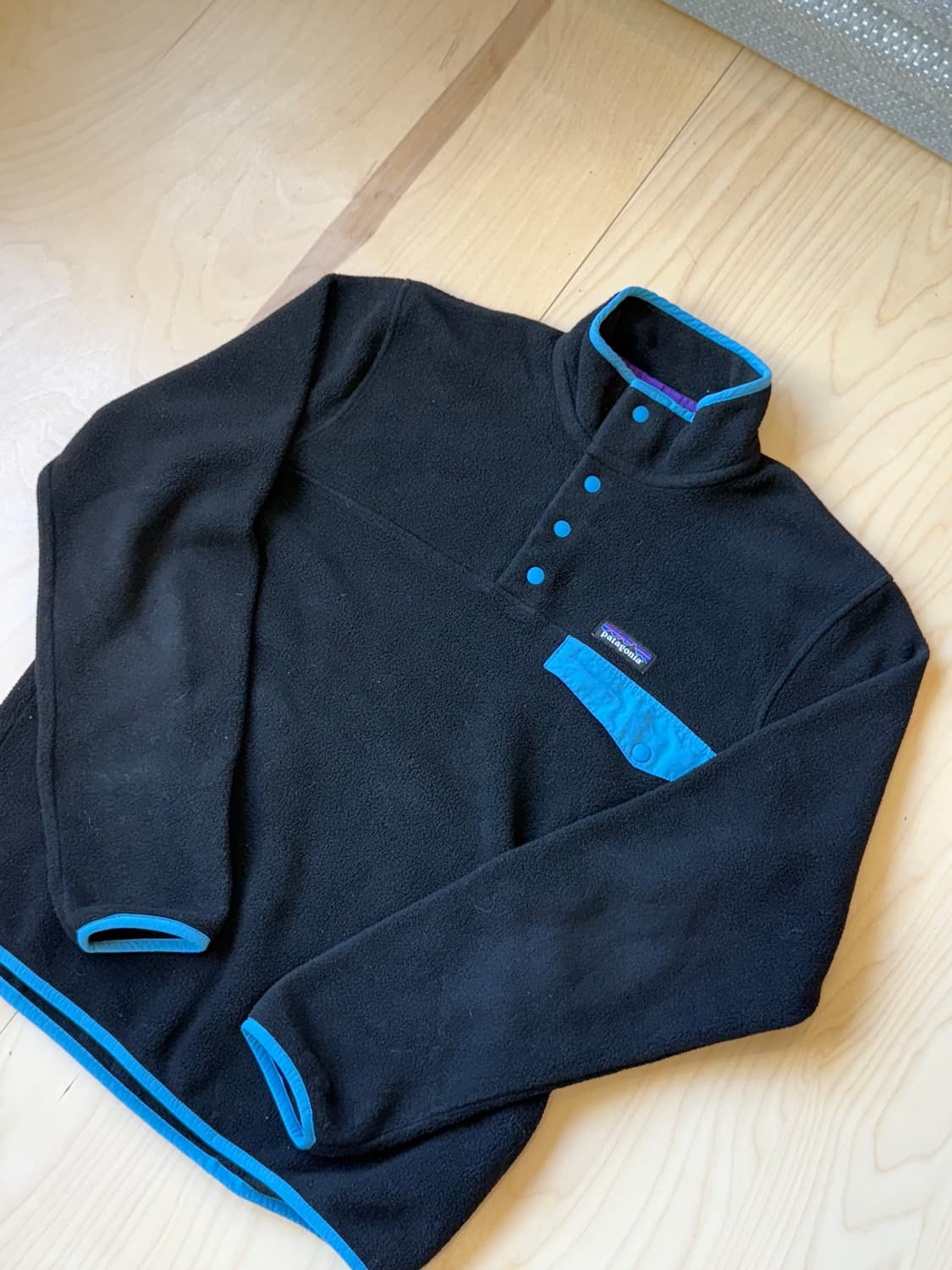 Patagonia synchilla snap t black  파타고니아 상품이미지2