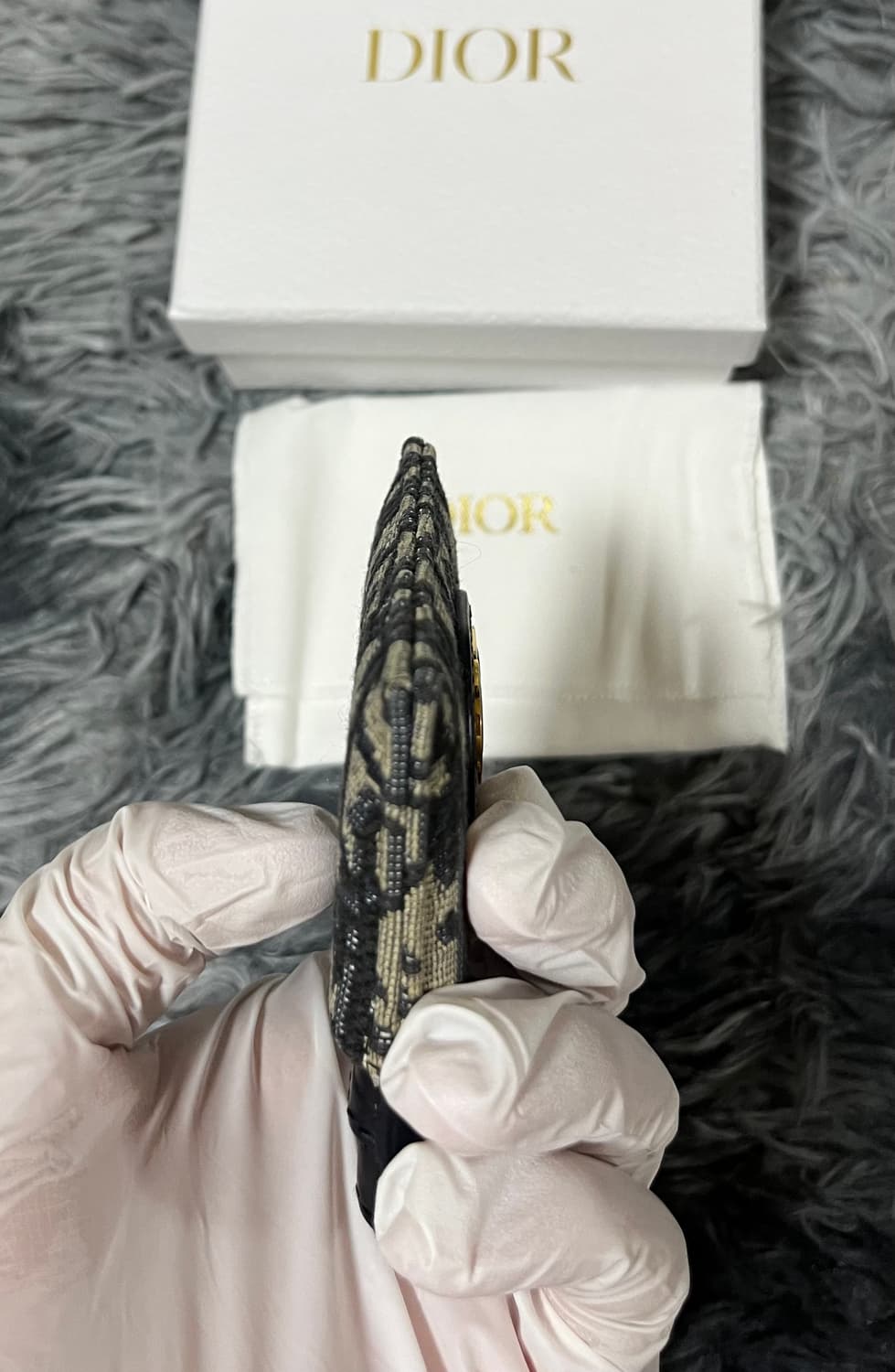 디올 오블리크 몽테인30 카드지갑 상품이미지6