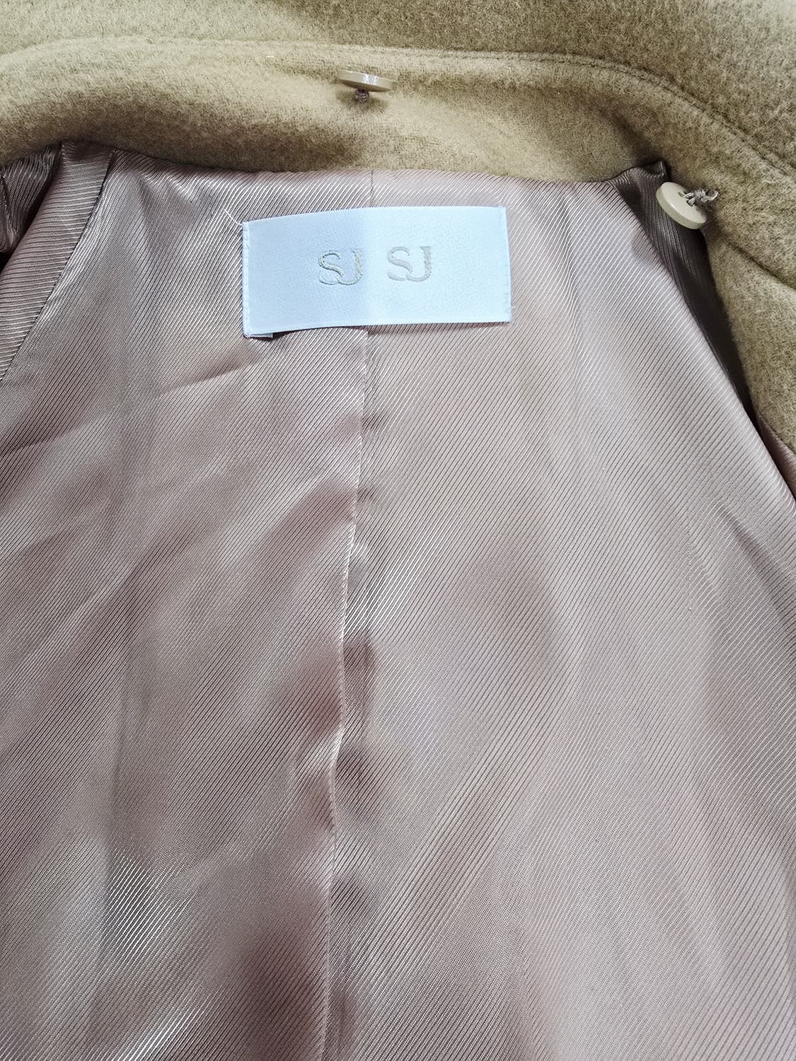 SJSJ 양모캐시미어 블렌드 하프 코트 상품이미지8