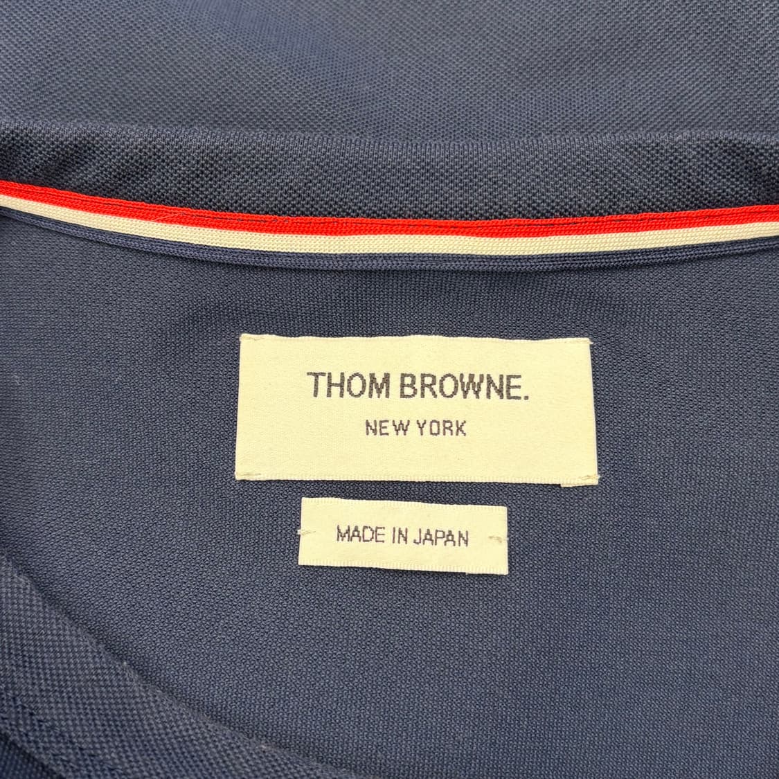 4 톰브라운 마린닻 네이비 반팔티 상품이미지4
