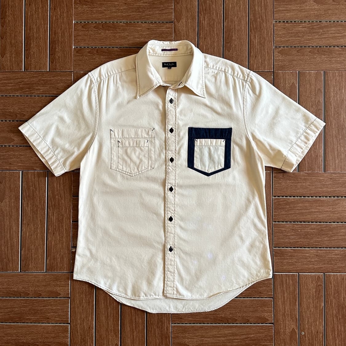 Paul Smith pocket cotton 1/2 shirts 상품이미지1