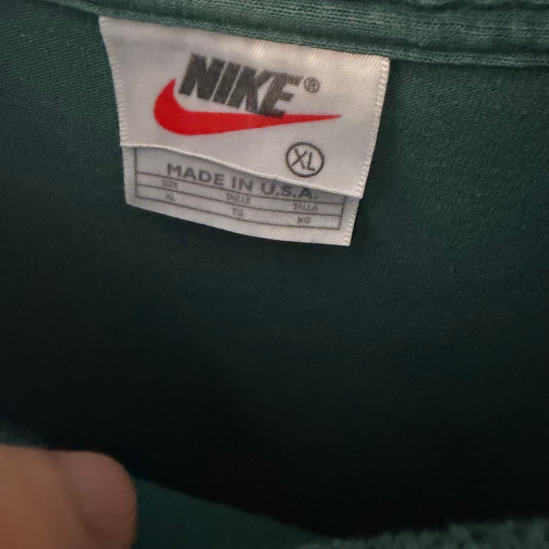 90s USA 나이키 oval swoosh 티셔츠 상품이미지3