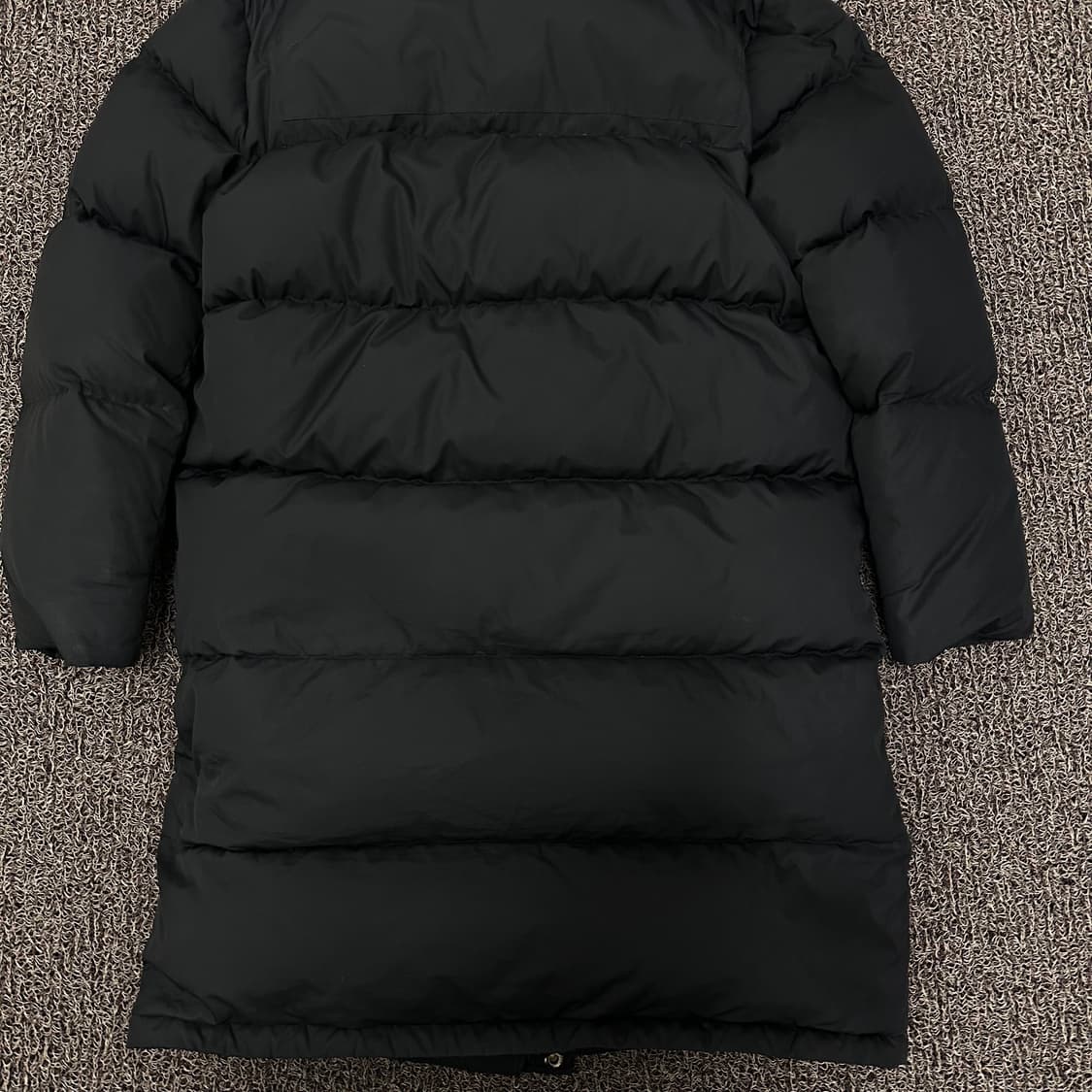 엄브로 구스다운 떡볶이 롱패딩 블랙 85(XS) 상품이미지6