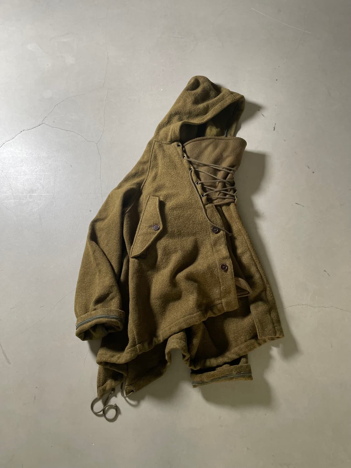 H•d 50’s US ARMY블랭킷 컨스텀  Anorak Smock 자켓 상품이미지3