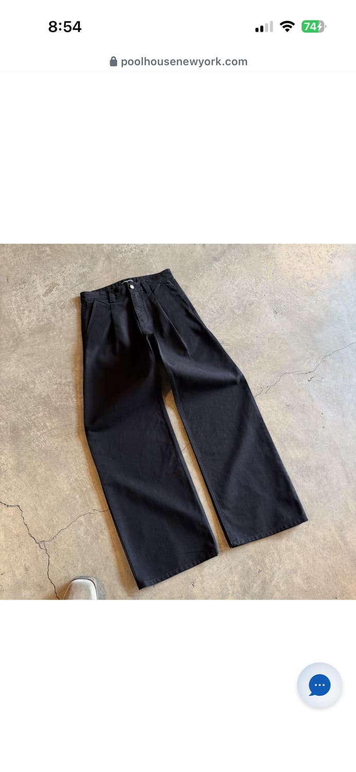 Shibuya Pleated Pants | Straight-Wide팬츠 상품이미지3