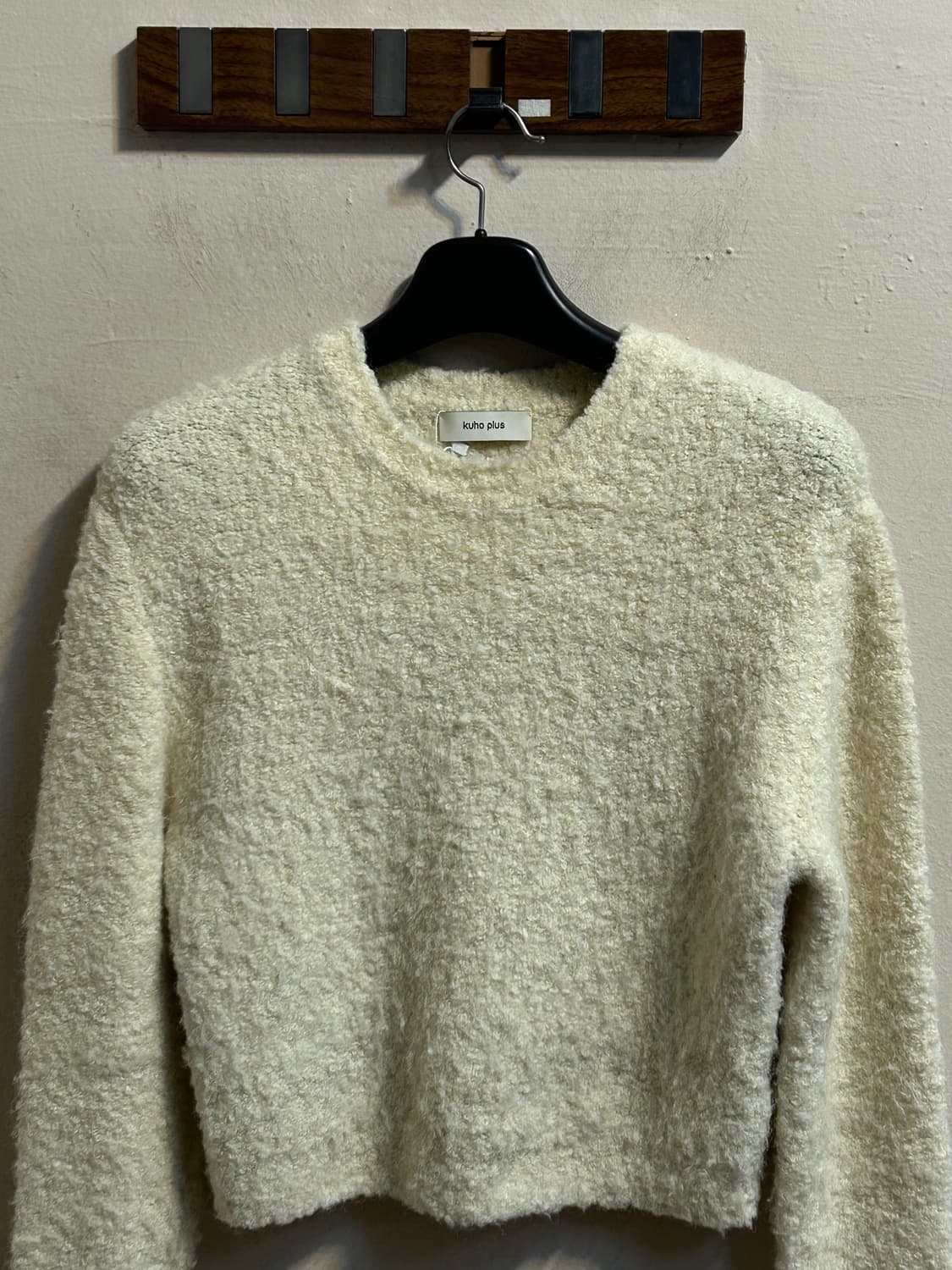 구호 플러스 부클레 텍스처 니트 스웨터 상품이미지2