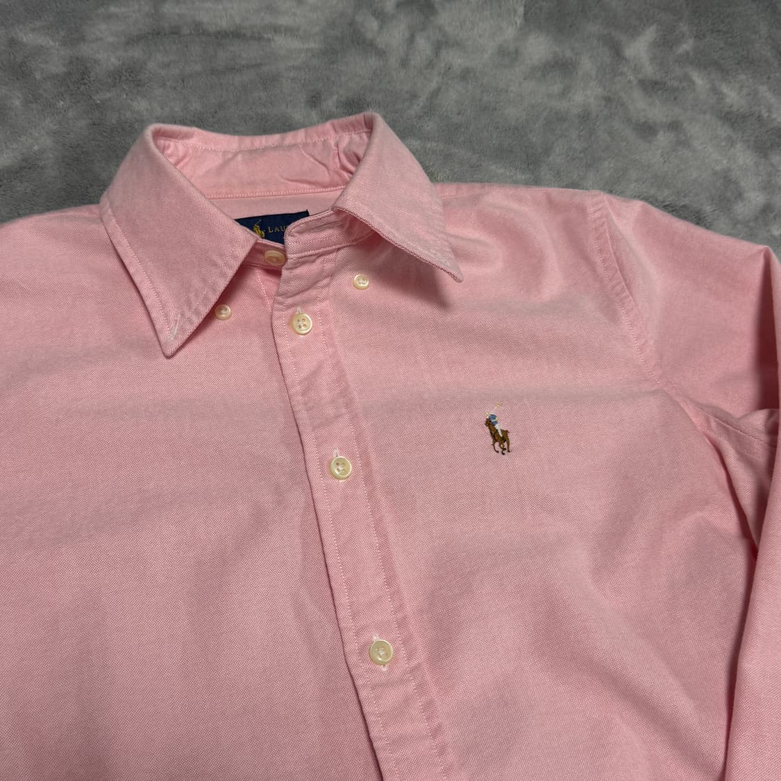 랄프로렌 핑크 옥스포드 셔츠 상품이미지3