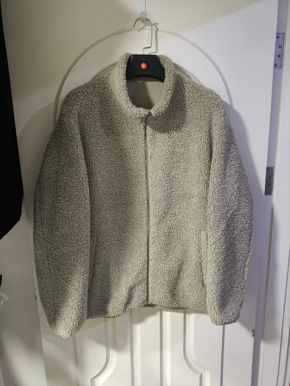 3XL 유니클로 뽀글이 부클 플리스 집업 빅사이즈 상품이미지1