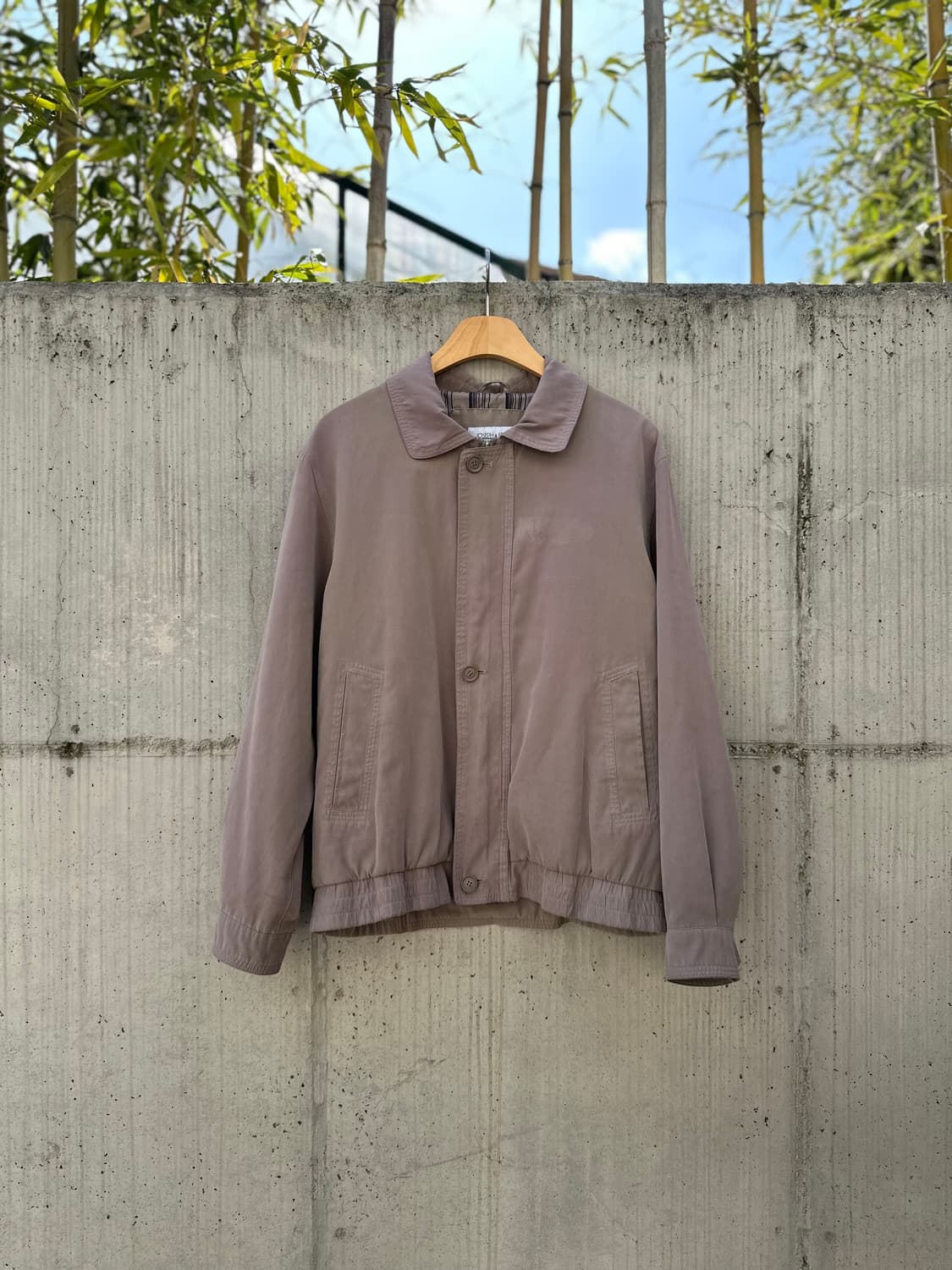 Japenese 버튼 집업 블루종 자켓 상품이미지1