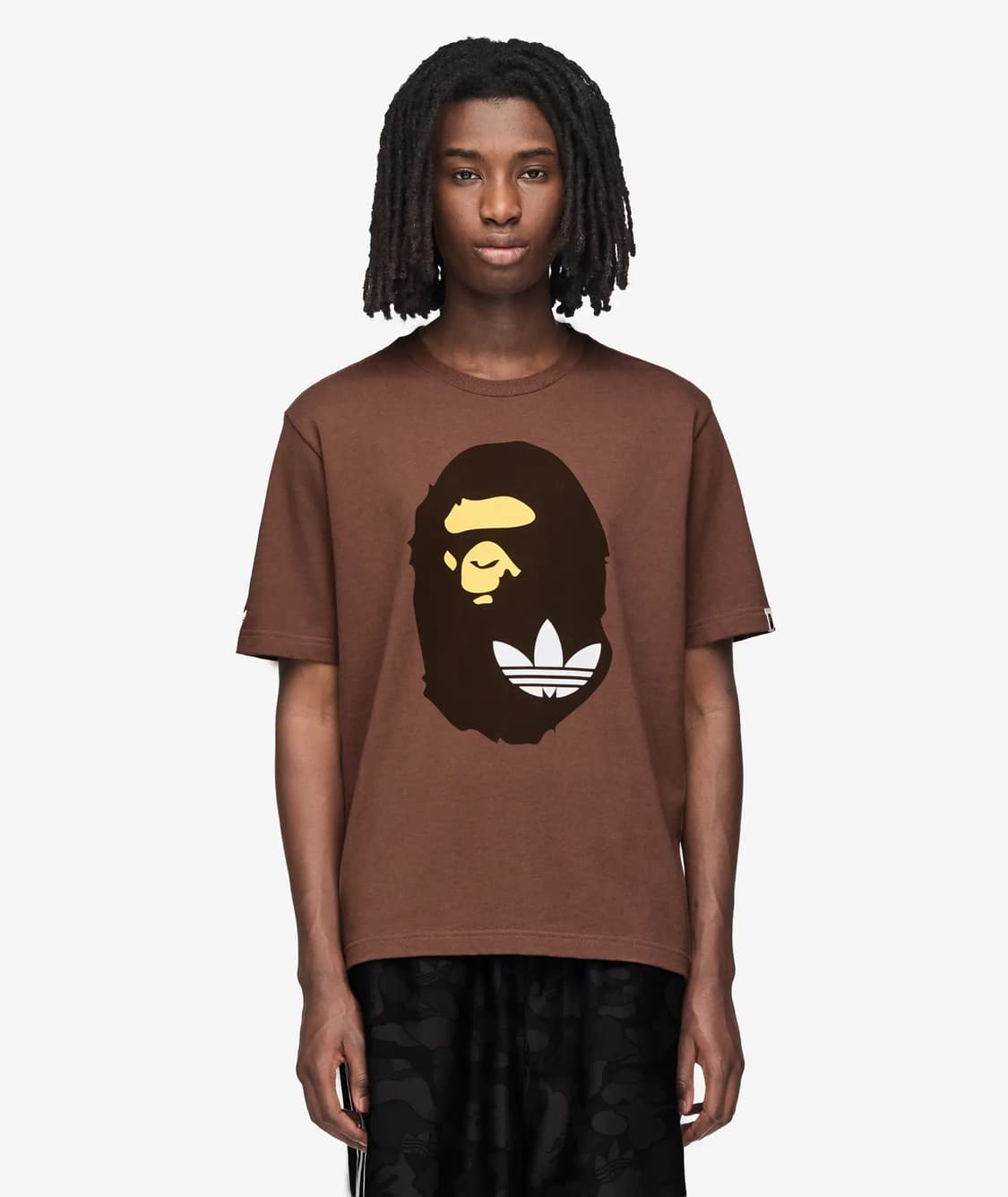 [L] 아디다스 x 베이프 티셔츠 어스 스트라타 KR 사이즈 상품이미지2