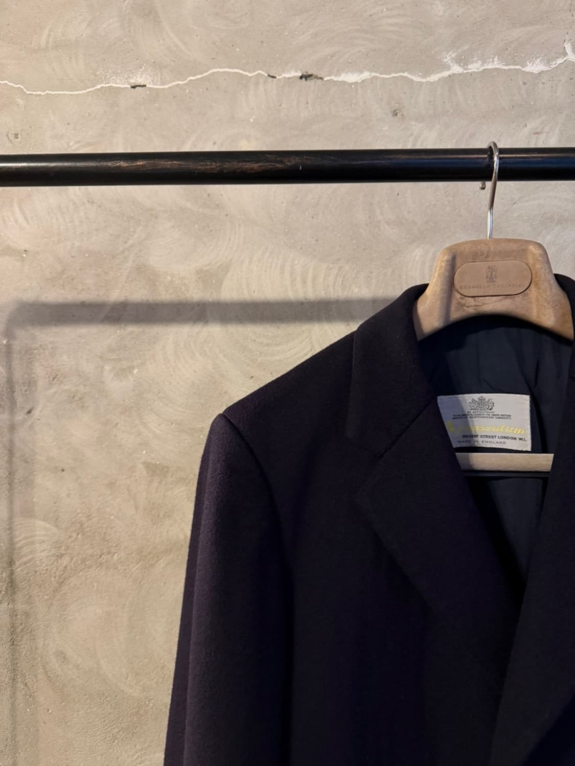 아쿠아스큐텀 캐시미어 체스터필드코트 95-100 상품이미지4