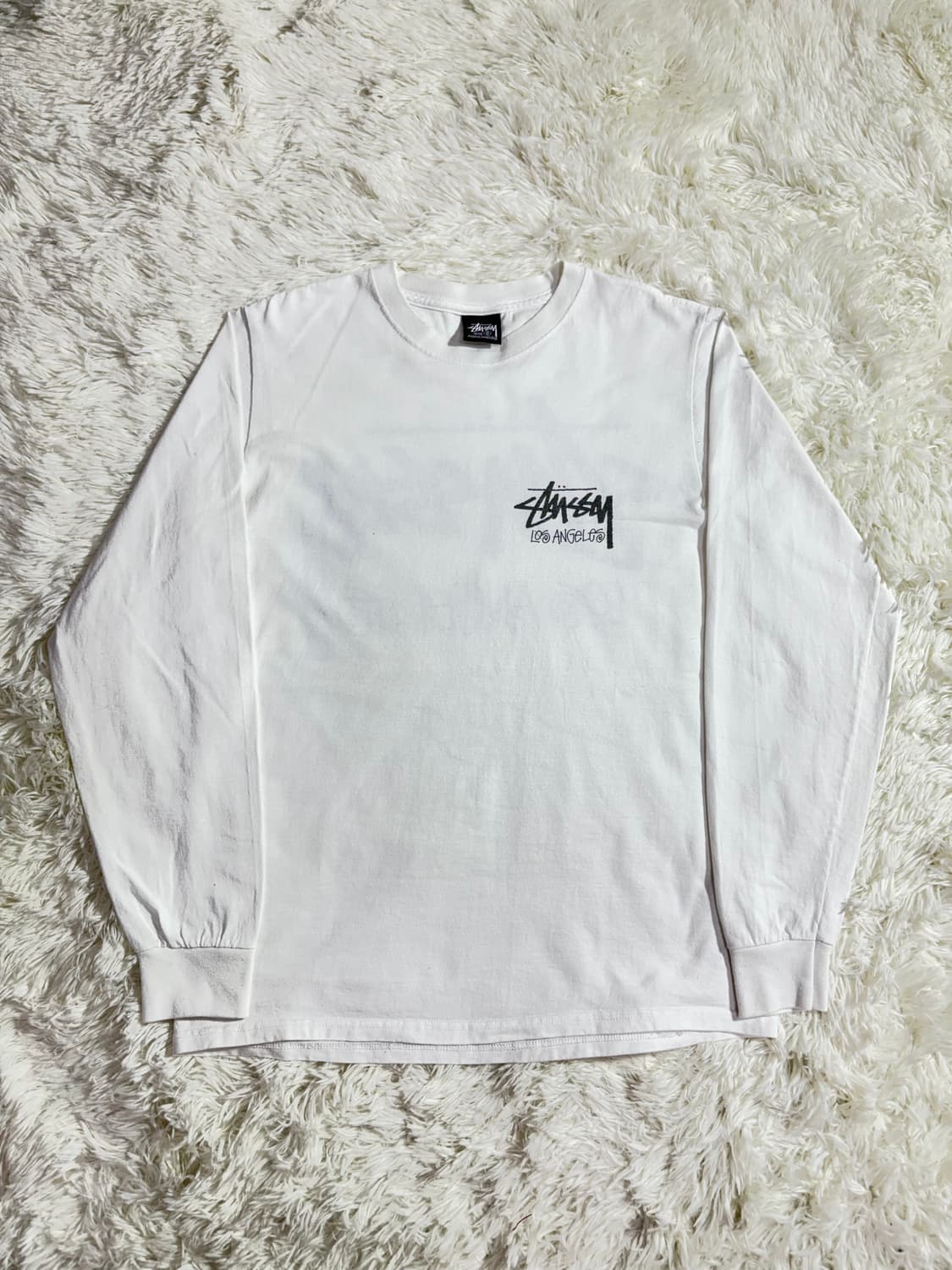 스투시 로스엔젤레스 화이트 슬리브  상품이미지4