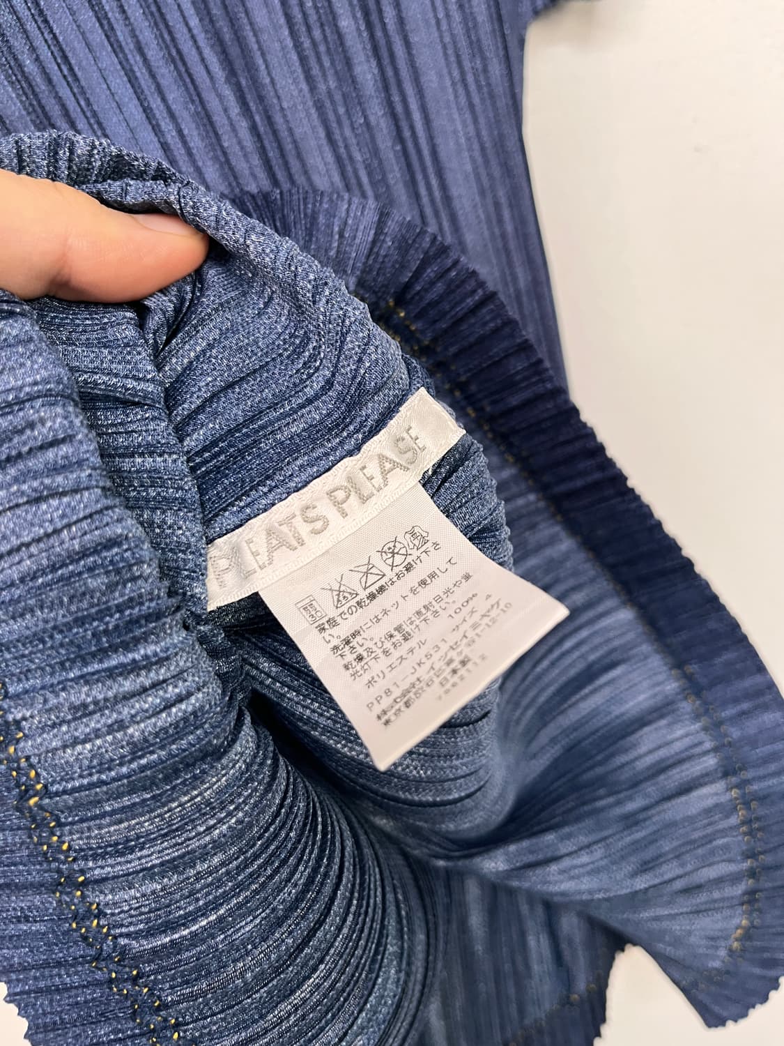 플리츠 플리즈 반팔 블라우스 상품이미지9