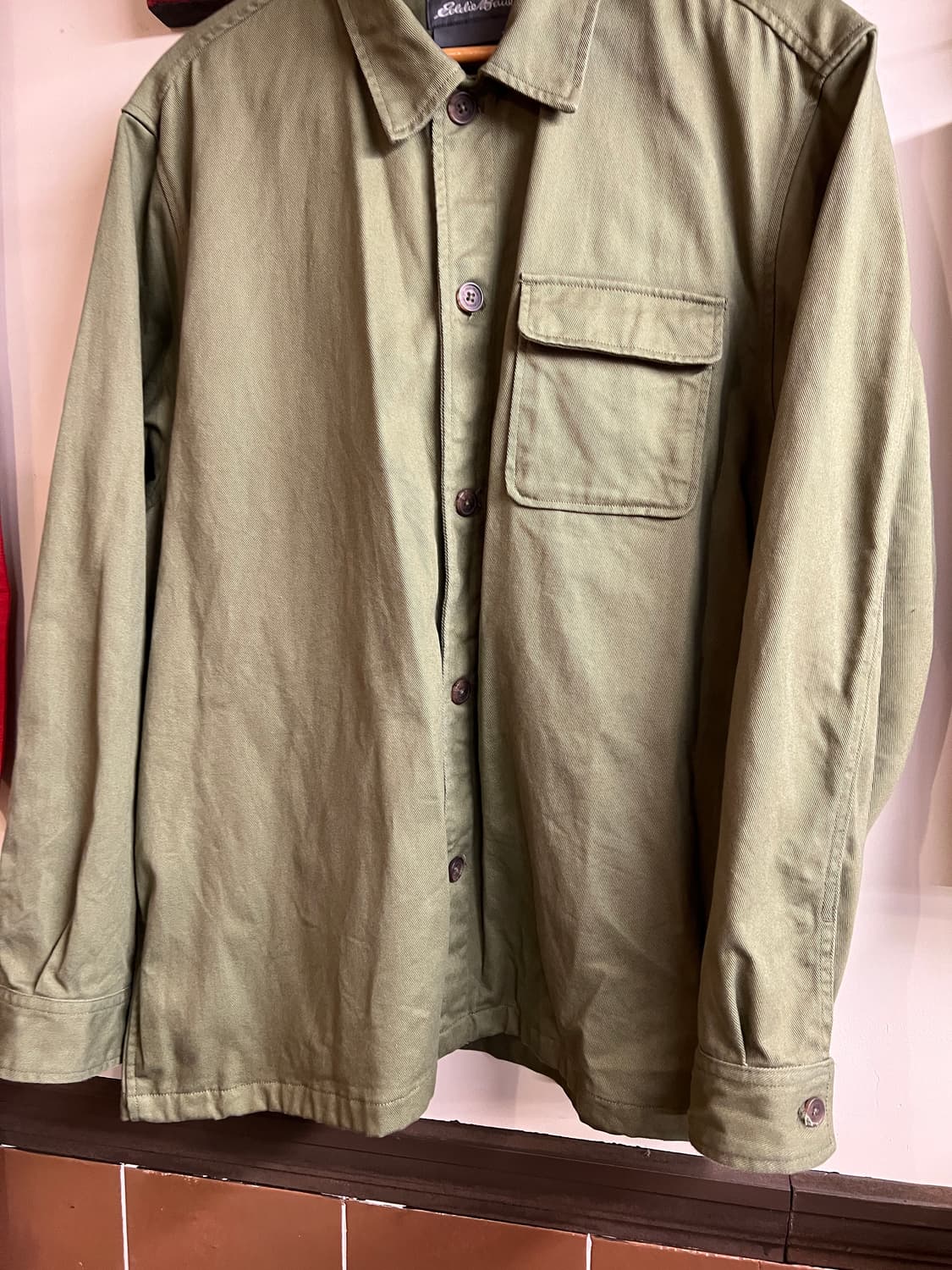 Eddie Bauer Work Jacket Khaki 상품이미지4