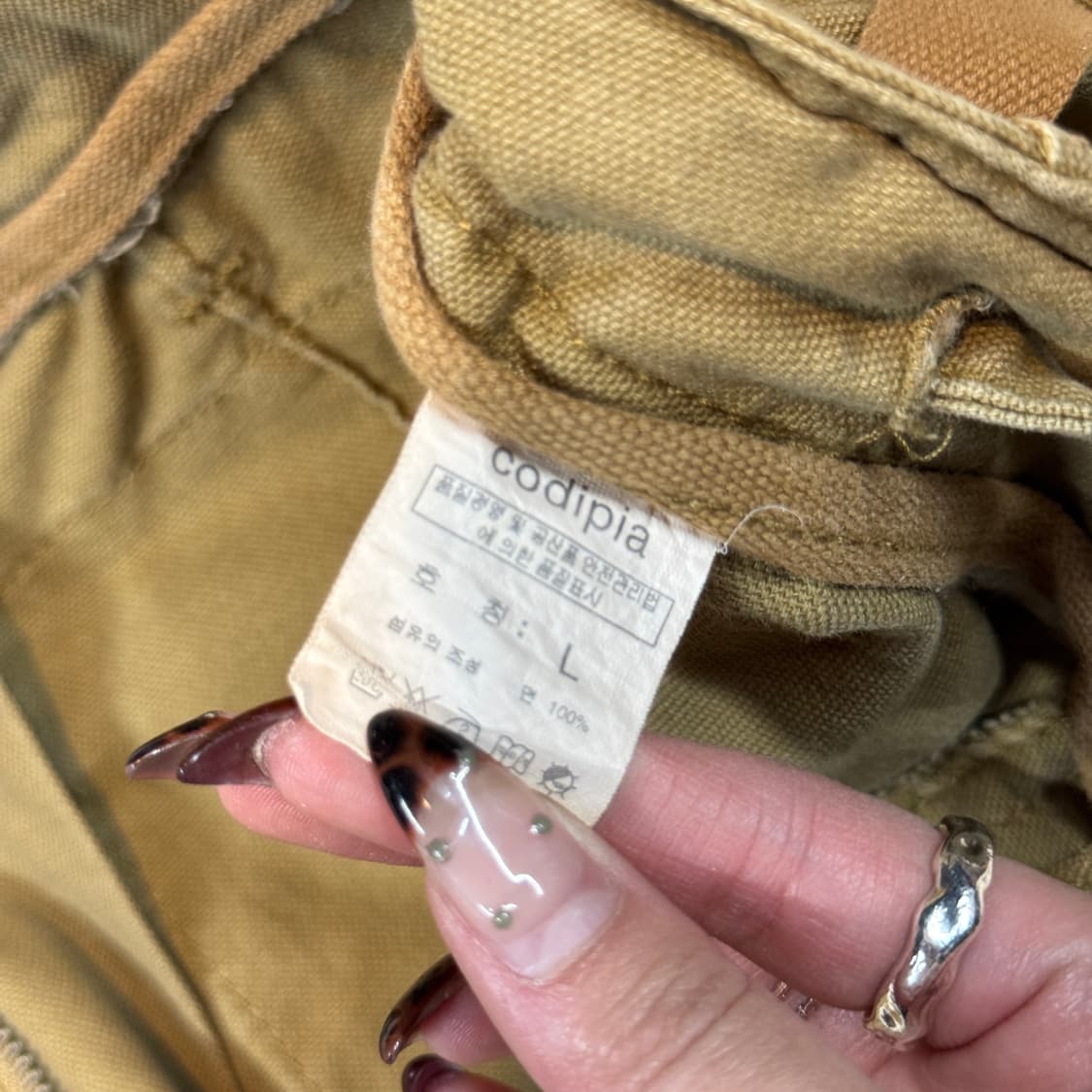 32inch) 유틸리티 포켓 빈티지 카고 팬츠 상품이미지9