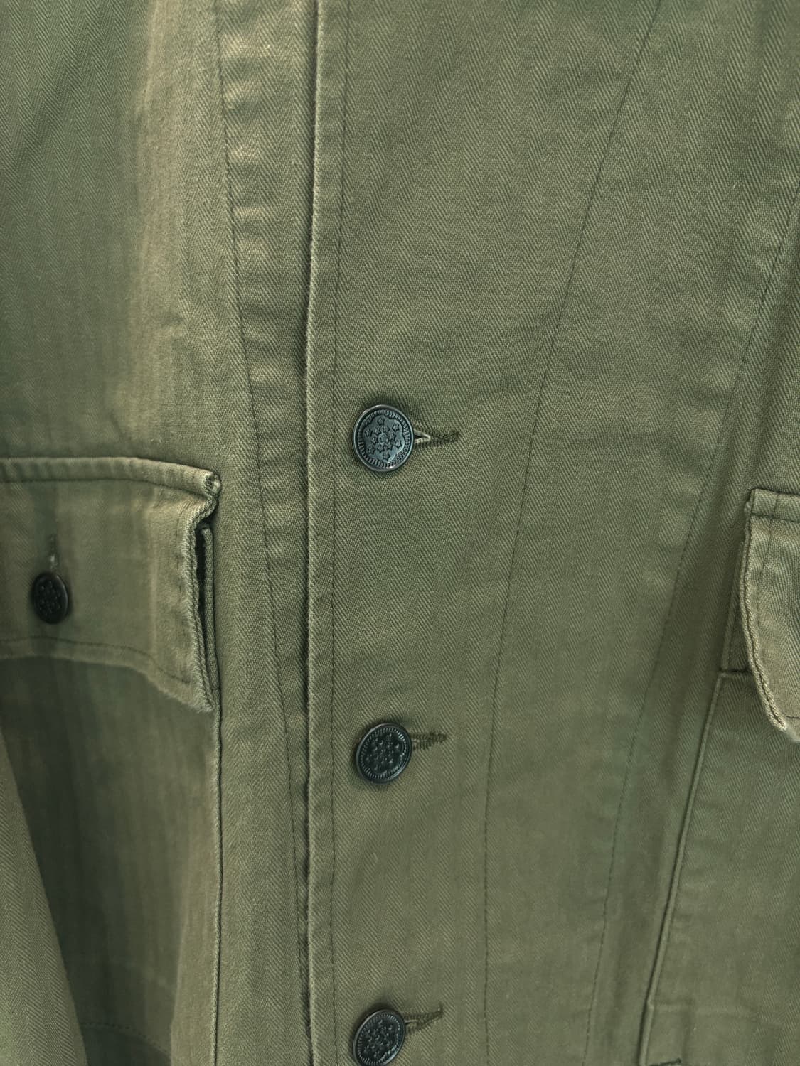 YMCLKY US M-43 HBT Jacket - Olive 상품이미지4