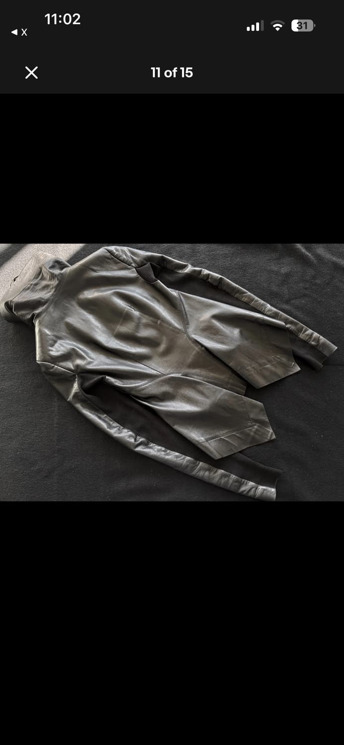 릭 오웬스 레더 자켓 구매합니다 상품이미지7