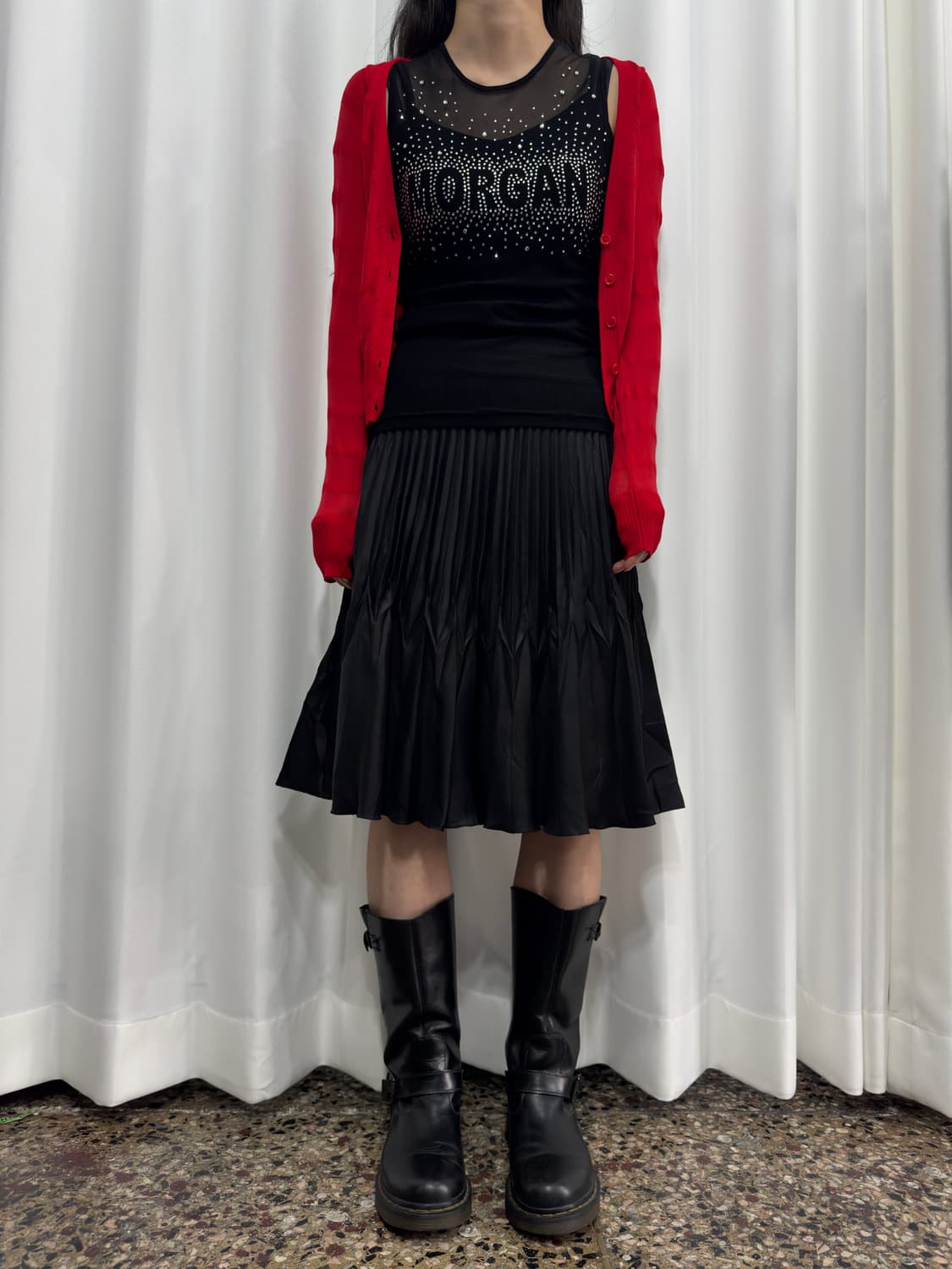 matricepleats design skirt 상품이미지2