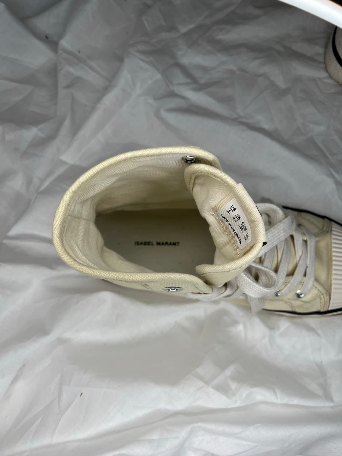 이자벨마랑 에뚜왈 캔버스 하이탑 스니커즈 상품이미지4