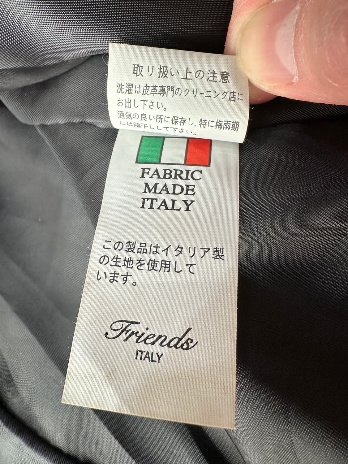 M Japanese vintage 양가죽 라이더 자켓 상품이미지8