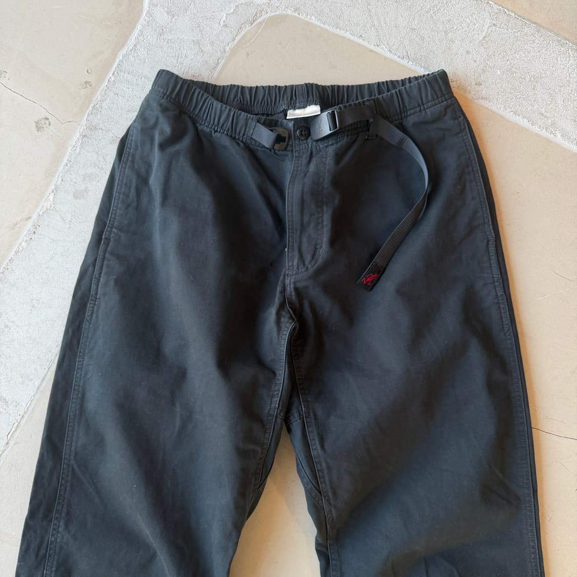 그라미치 벨티드 코튼 팬츠 상품이미지3