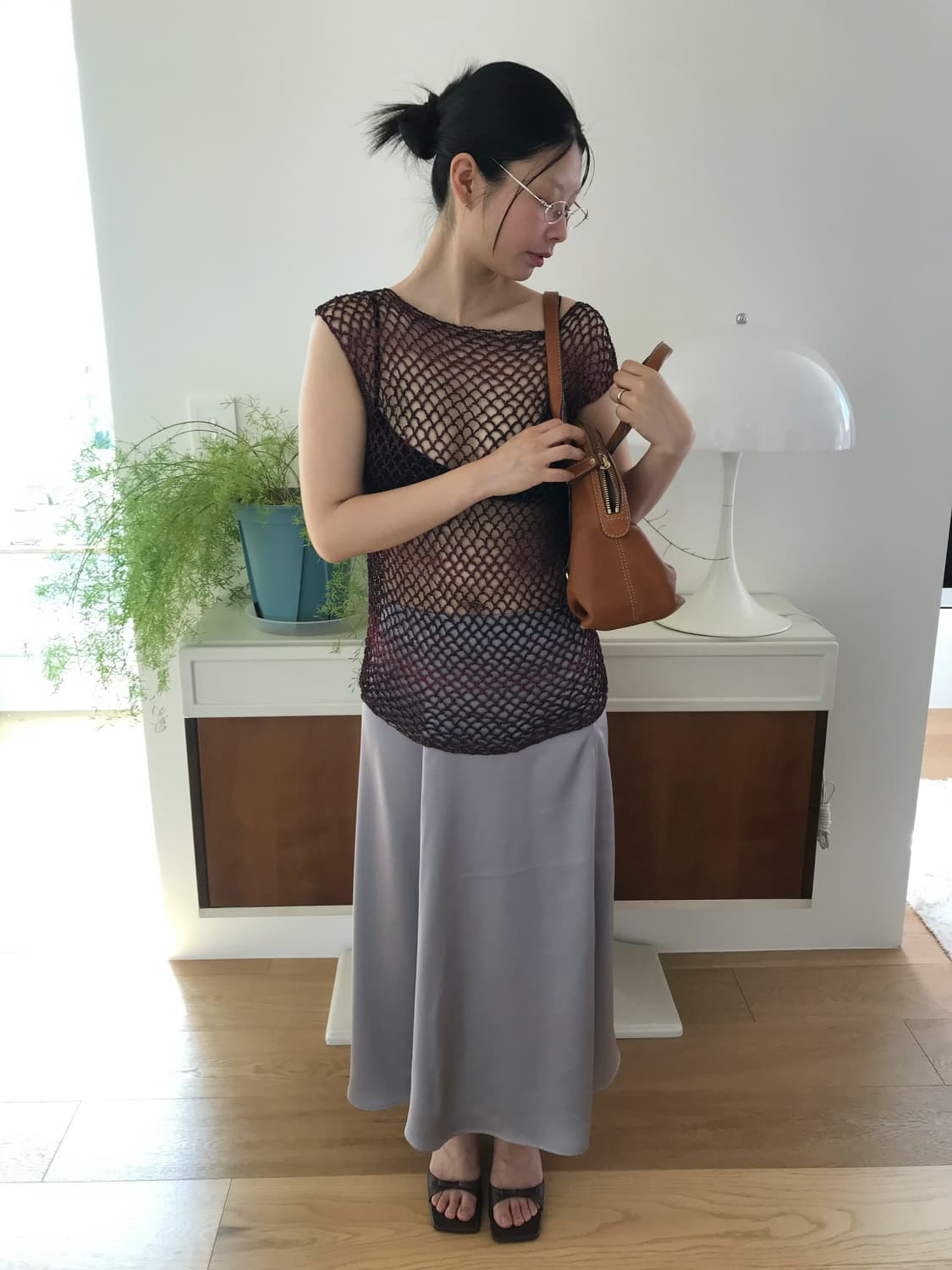 vintage wine net top 상품이미지3