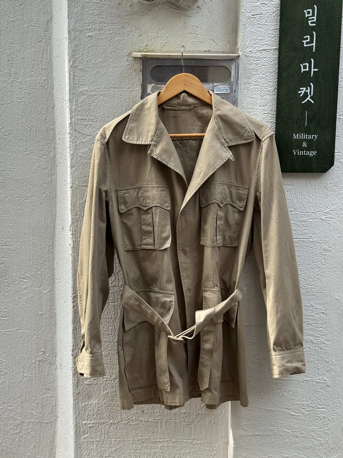 레어) 50s 미공군 트로피칼 부쉬 자켓 (42L) 상품이미지1