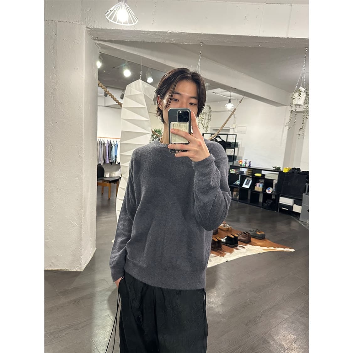 오라리 24ss 써머울 니트 상품이미지4