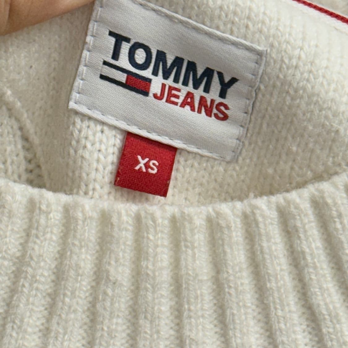 타미진스 케이블 크롭 꽈배기 니트 (XS) 상품이미지2