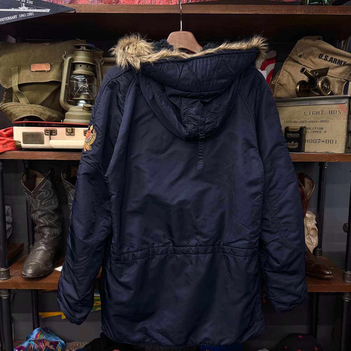 폴로 진스 컴퍼니 by 랄프로렌 퍼 후드 N3B 복각 야상 파카 N133 상품이미지2