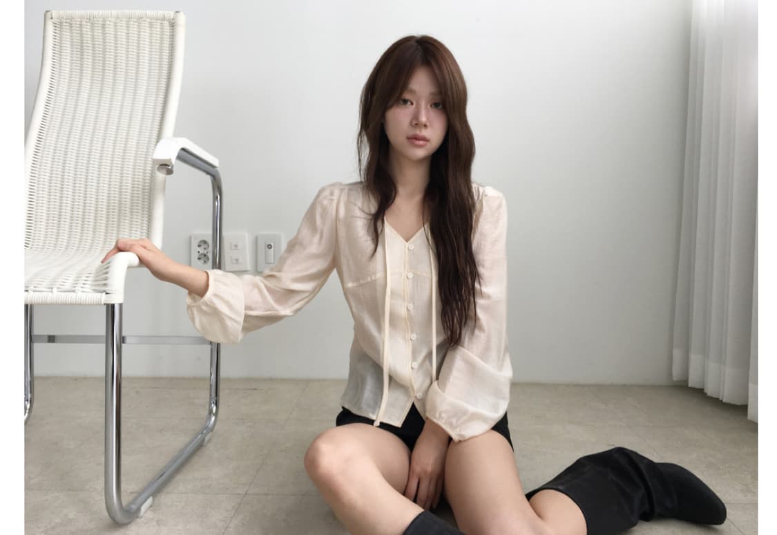 노비야카 sohwa 블라우스  상품이미지2
