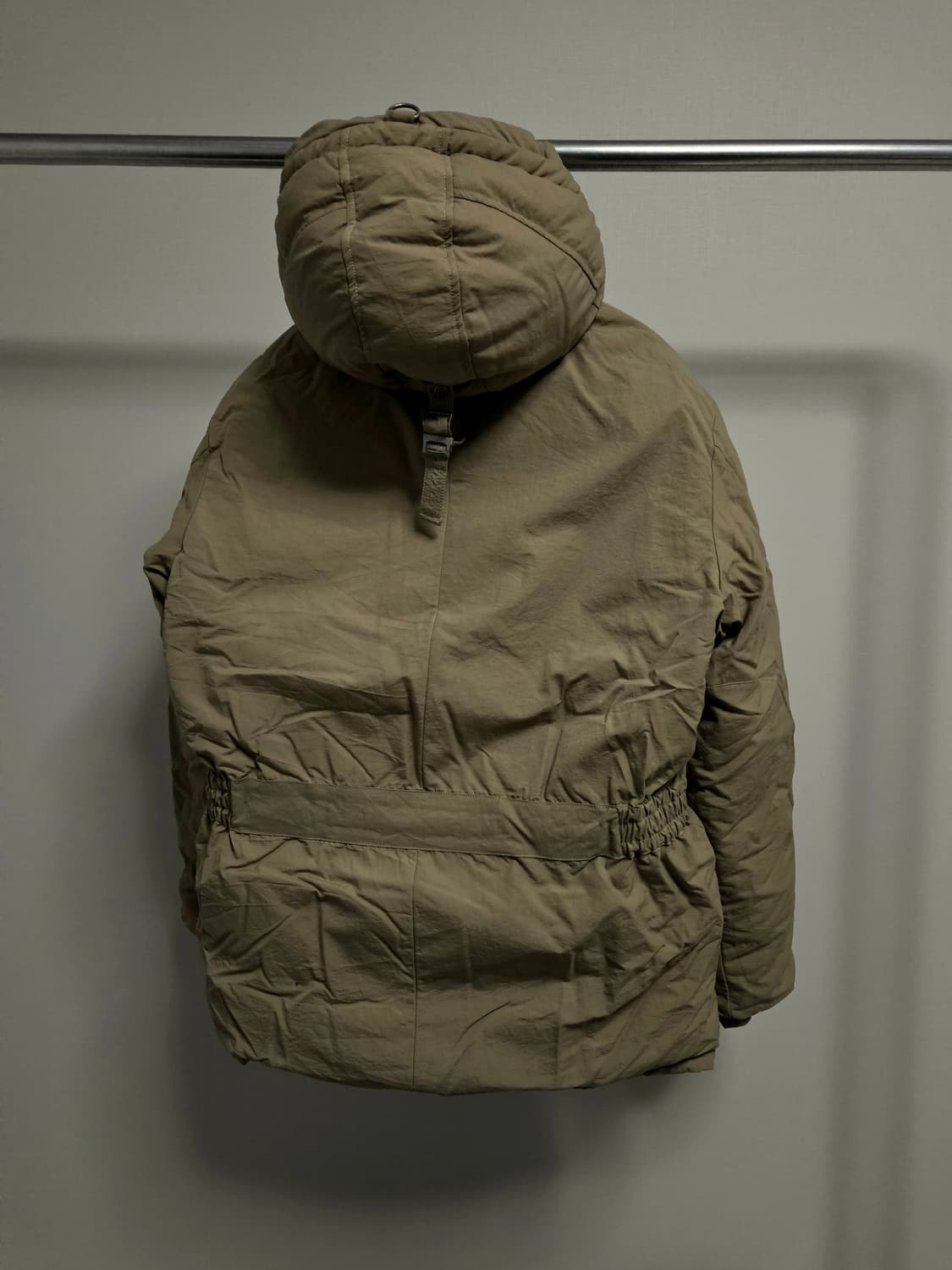 올드조 하드 쉬링크 나일론 슈퍼리어 다운파카 상품이미지5