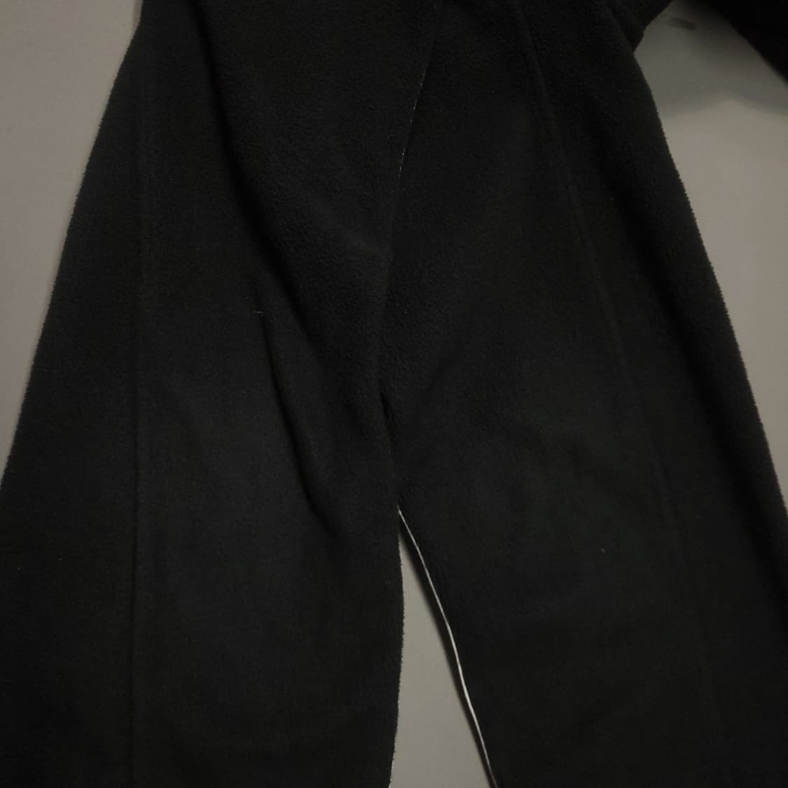 아디다스 삼선 후리스 집업 110 블랙 상품이미지6