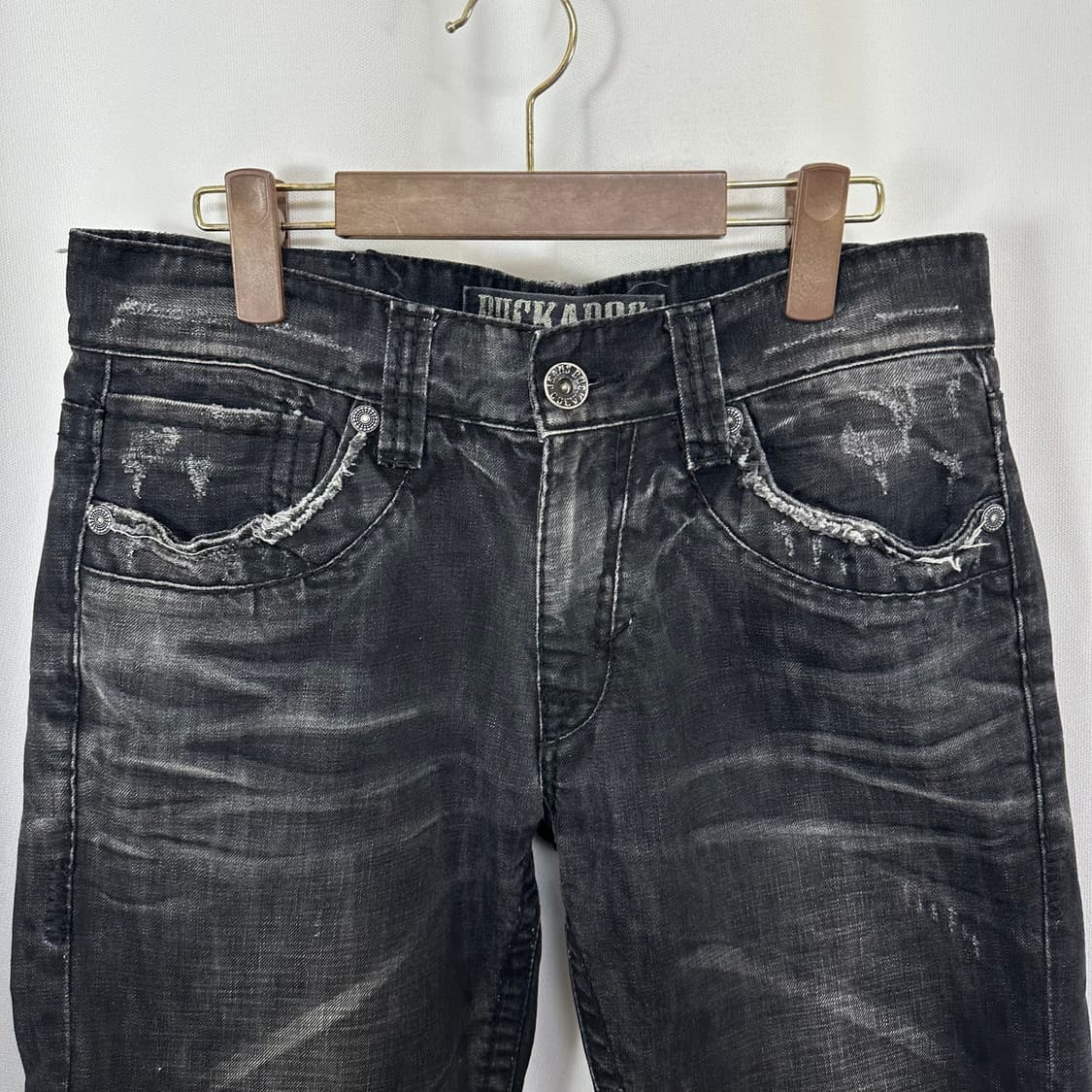  버커루 남자 흑청바지 32 상품이미지2