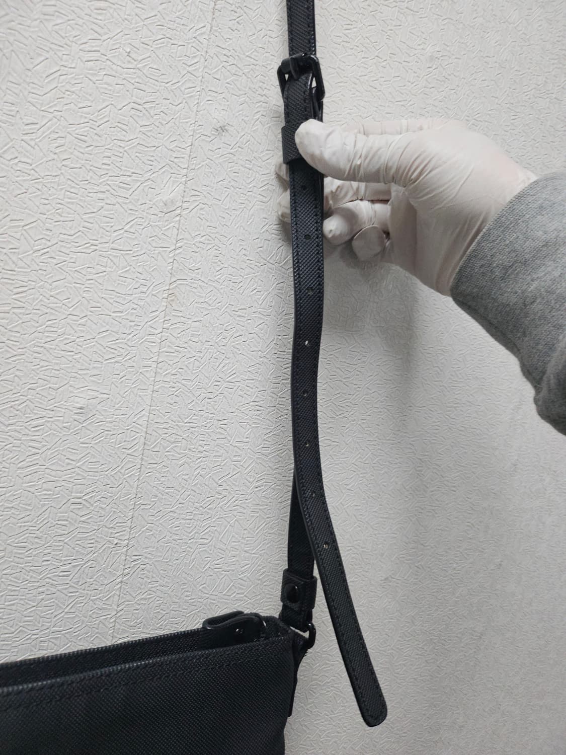 라코스테 블랙 크로스백 가방  27*25 상품이미지7