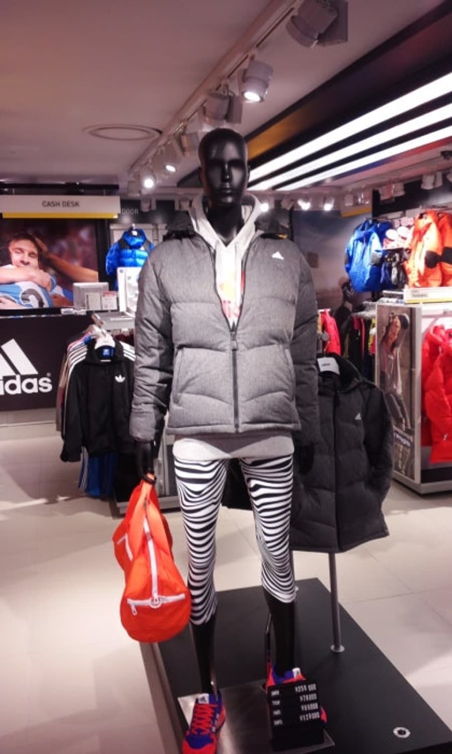 급처상태양호!아디다스 영 덕다운 패딩 오리털점퍼아우터 나이키st데상트st 상품이미지3